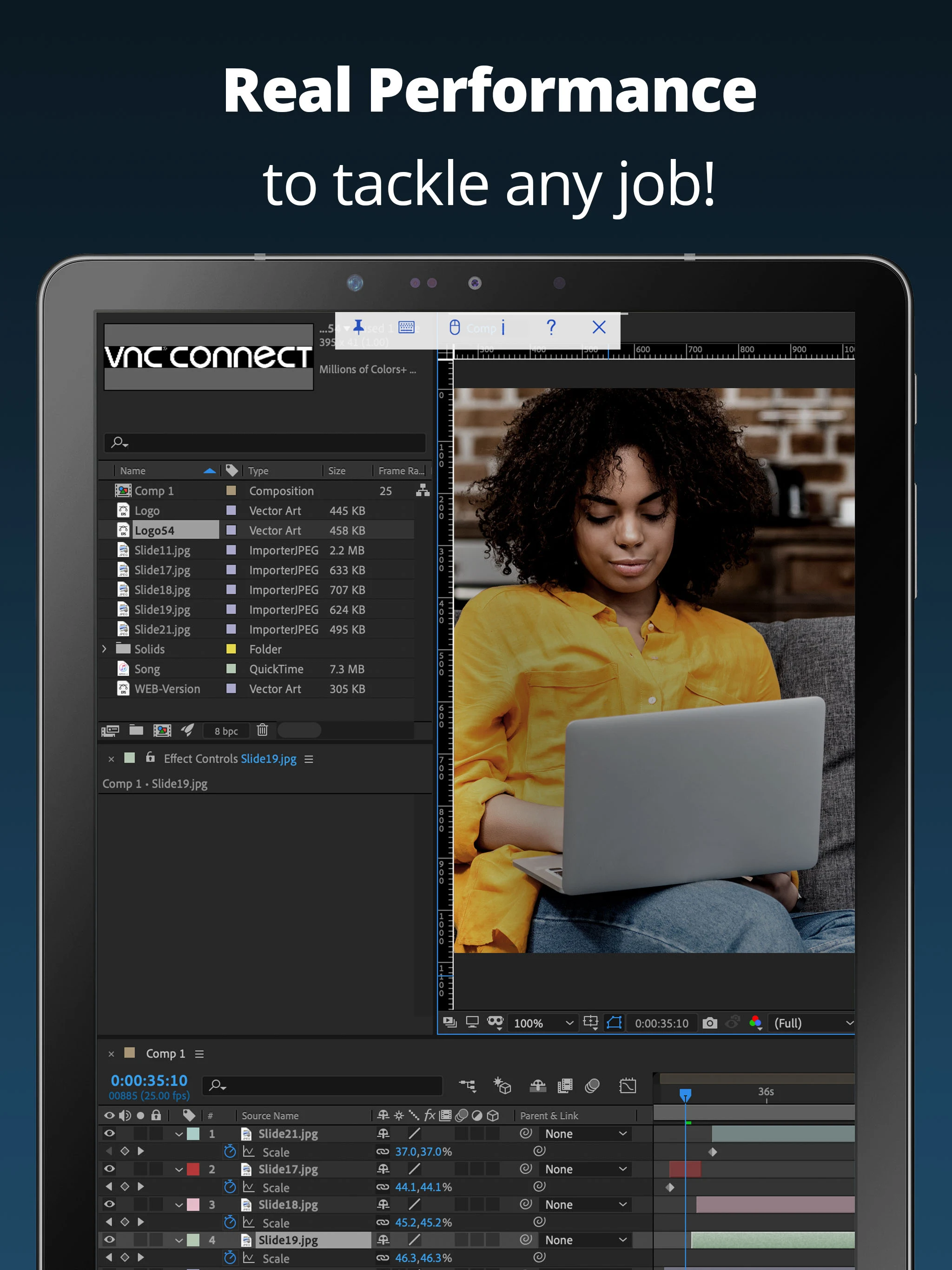 RealVNC Viewer: Remote Desktop screenshot
